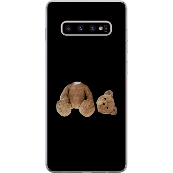 Samsung Galaxy S10+ Läpinäkyvä kuori Teddy KUOLLUT