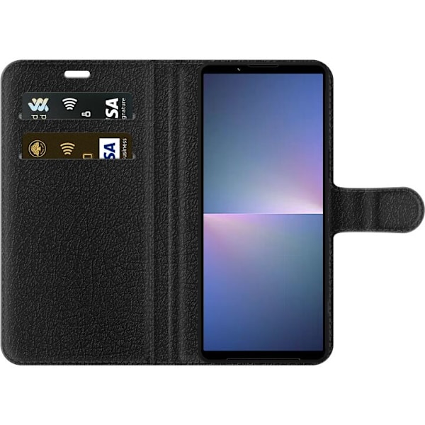 Sony Xperia 5 V Lompakkokotelo Plush Luxe