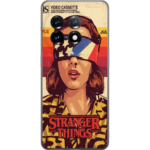 OnePlus 11R Gennemsigtig cover Stranger Things VHS