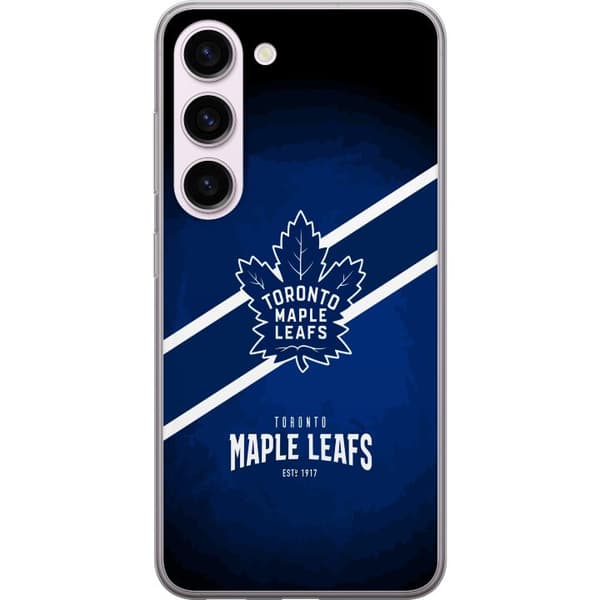 Kompatibelt Mobilskal till Samsung Galaxy S23 Toronto Maple Leafs (NHL)