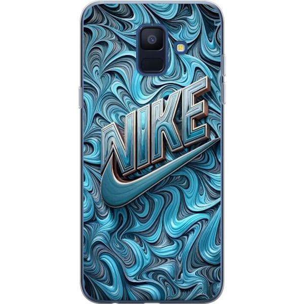 Samsung Galaxy A6 (2018) Gennemsigtig cover Nike