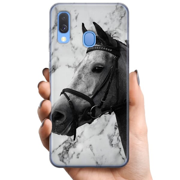 Samsung Galaxy A40 TPU Mobilskal Häst