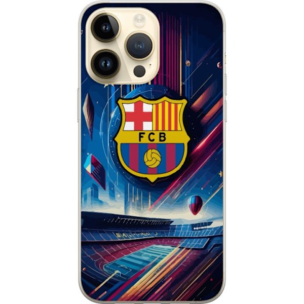 Apple iPhone 15 Pro Max Gjennomsiktig deksel FC Barcelona