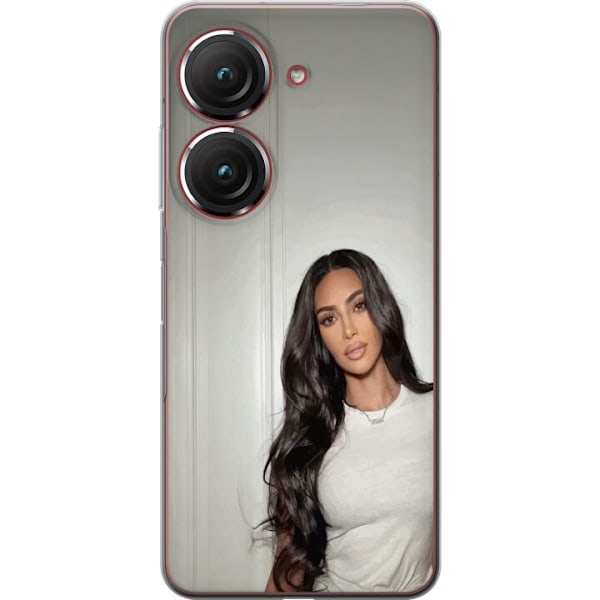 Asus Zenfone 9 Gjennomsiktig deksel Kim Kardashian – Iconic