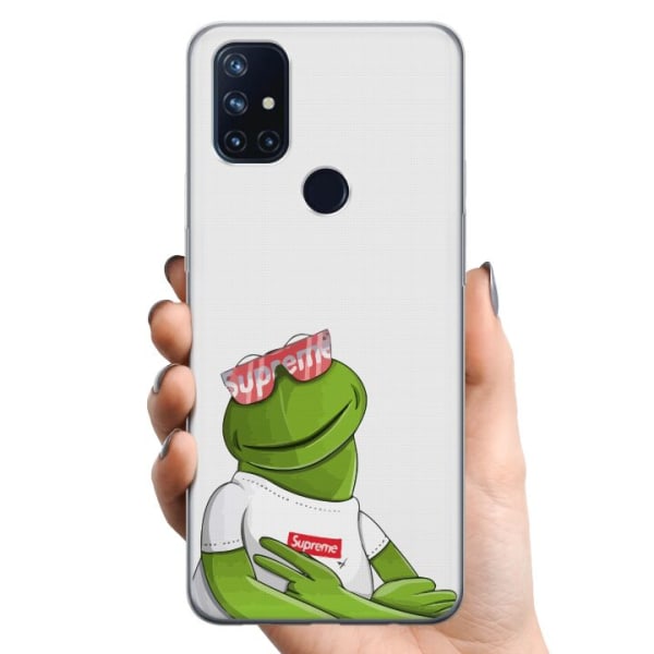 OnePlus Nord N10 5G TPU Matkapuhelimen kuori Kermit SUP