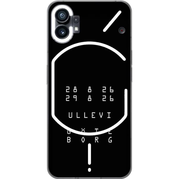 Kompatibelt Mobildeksel til Nothing Phone (1) Ullevi Göteborg 2026 hvit