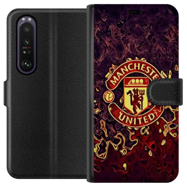 Sony Xperia 1 III Plånboksfodral Manchester United