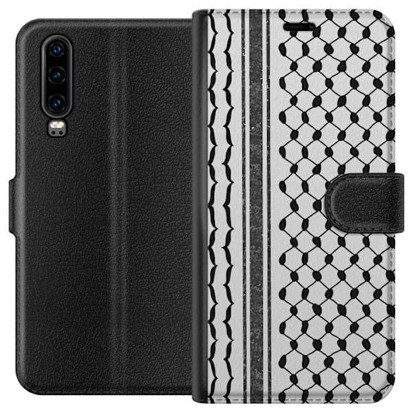 Huawei P30 Plånboksfodral Palestinskt mönster – inspirerat