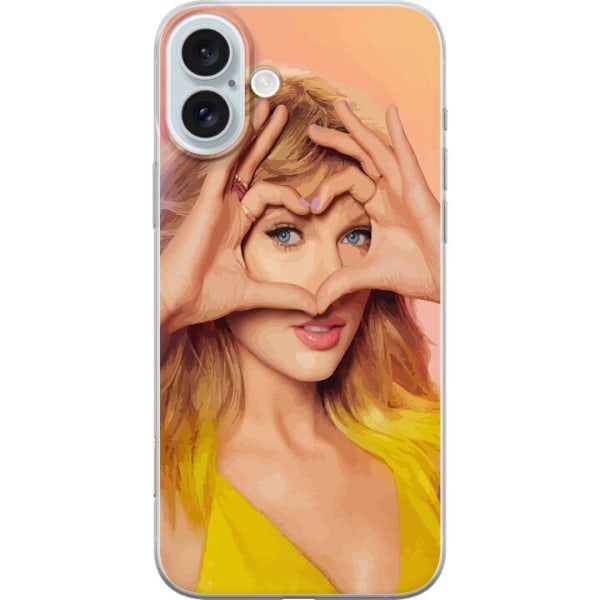 Apple iPhone 16 Plus Gennemsigtig cover Taylor Swift