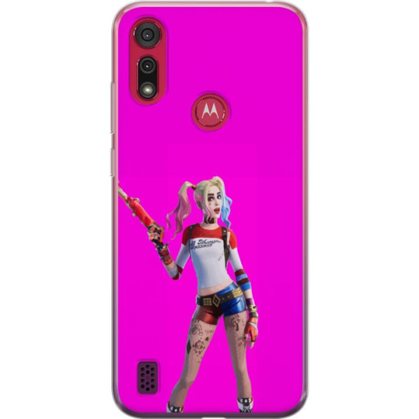 Motorola Moto E6s (2020) Genomskinligt Skal Fortnite - Harley