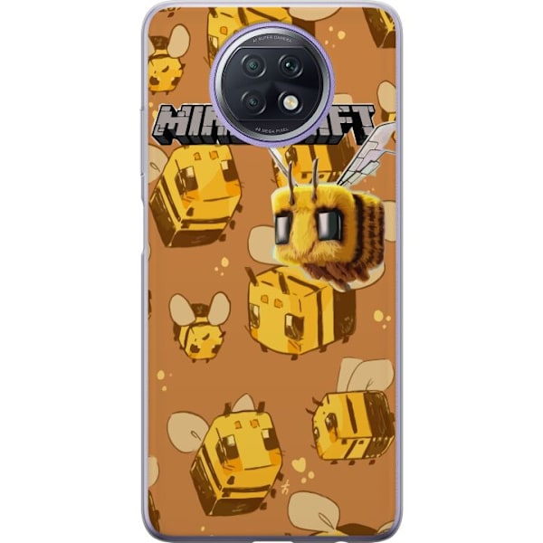 Xiaomi Redmi Note 9T Läpinäkyvä kuori Minecraft Bi