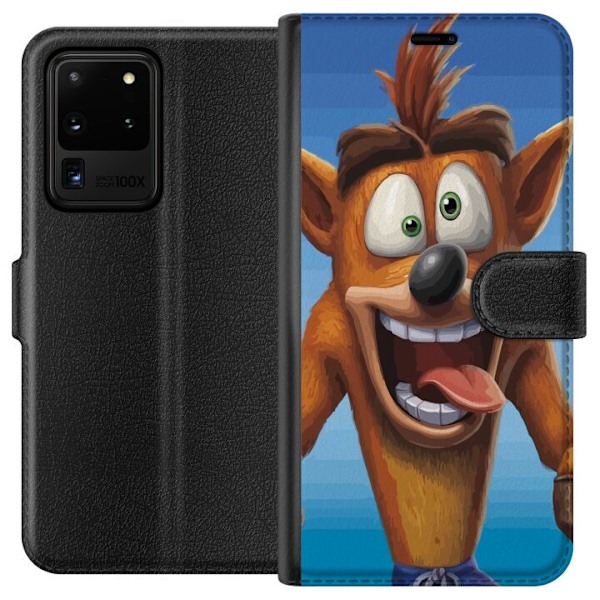 Samsung Galaxy S20 Ultra Lommeboketui Crash Bandicoot