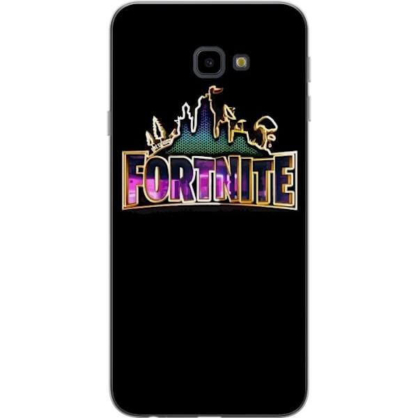 Samsung Galaxy J4+ Läpinäkyvä kuori Fortnite