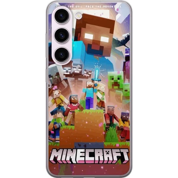Kompatibelt Mobildeksel til Samsung Galaxy S23 Minecraft