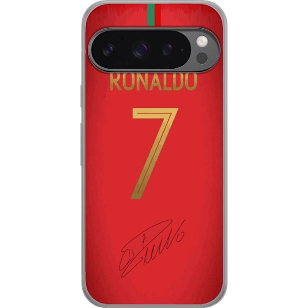 Google Pixel 9 Pro XL Gjennomsiktig deksel Ronaldo