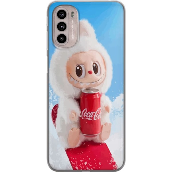Motorola Moto G41 Läpinäkyvä kuori Labubu Summer Edition