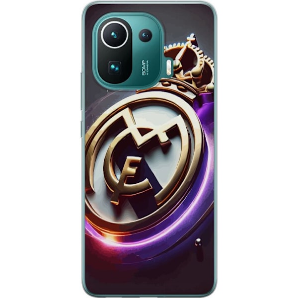 Xiaomi Mi 11 Pro Genomskinligt Skal Real Madrid CF