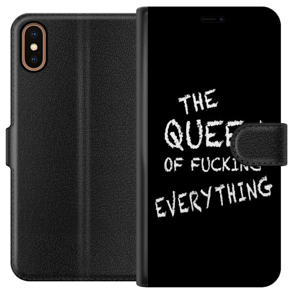 Apple iPhone XS Tegnebogsetui Dronning af alting