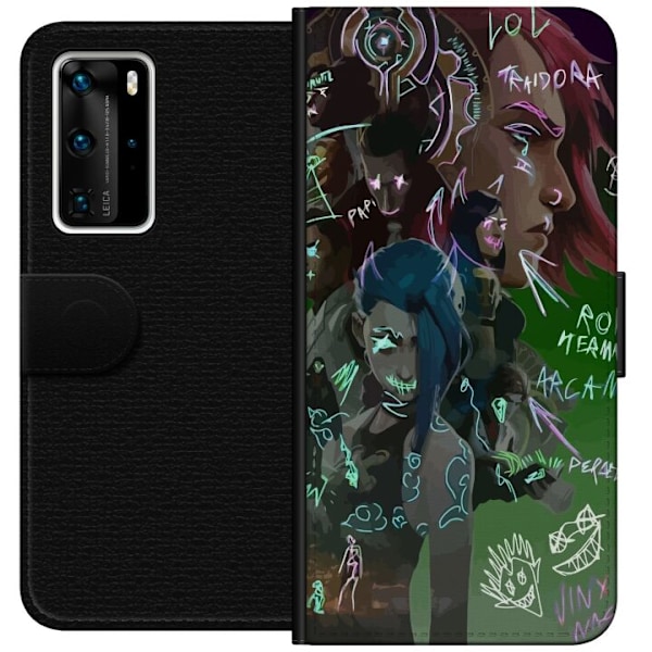 Huawei P40 Pro Tegnebogsetui League of Legends