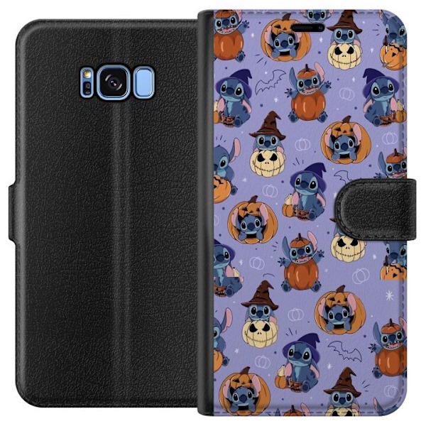 Samsung Galaxy S8 Lommeboketui Stitch halloween