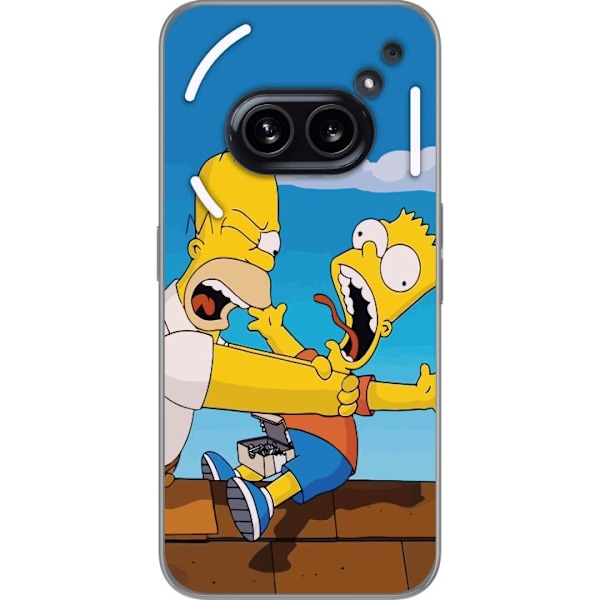 Nothing Phone (2a) Gjennomsiktig deksel The Simpsons