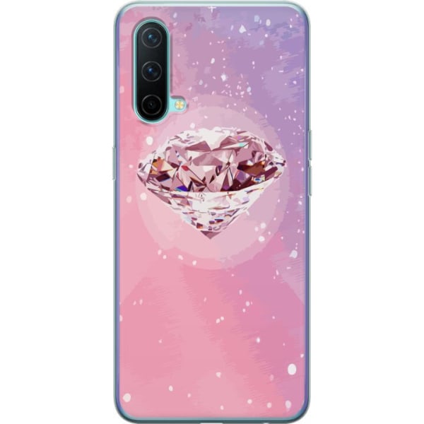 OnePlus Nord CE 5G Gennemsigtig cover Glitter Diamant