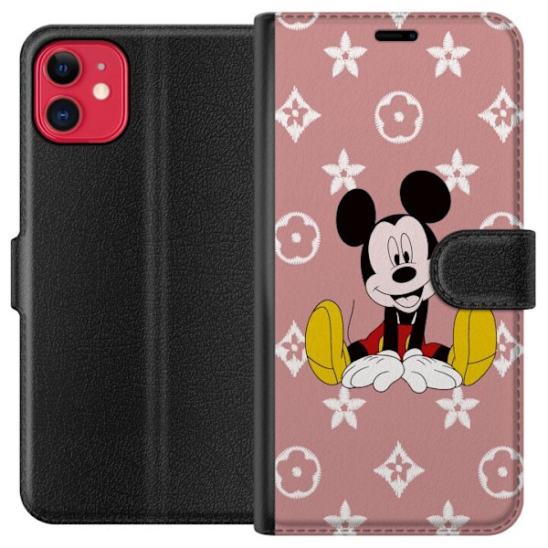 Apple iPhone 11 Tegnebogsetui Mickey Mouse