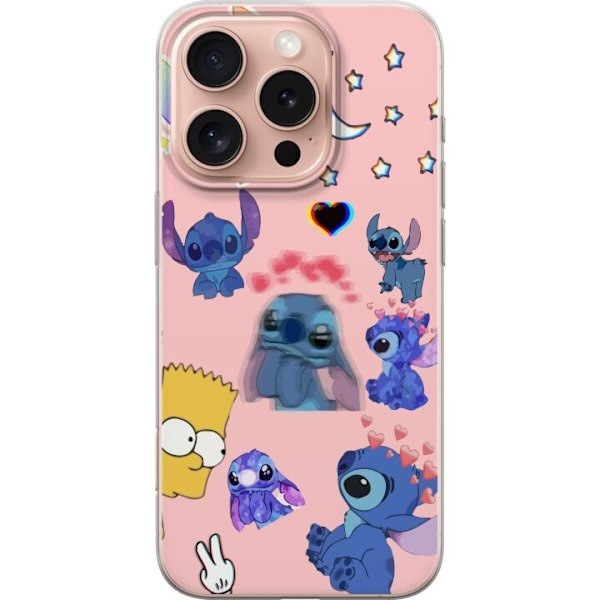 Apple iPhone 16 Pro Gennemsigtig cover Stitch