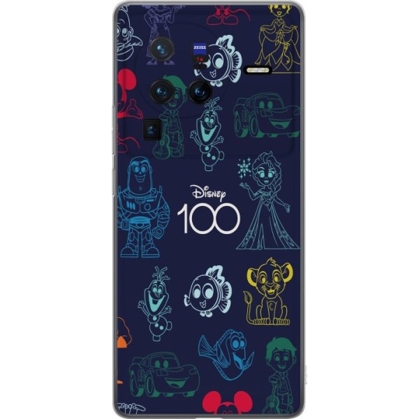 vivo X80 Pro Gennemsigtig cover Disney 100