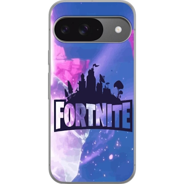 Google Pixel 9 Pro Gjennomsiktig deksel Fortnite