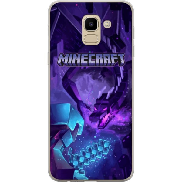 Samsung Galaxy J6 Deksel / Mobildeksel - Minecraft