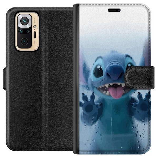 Xiaomi Redmi Note 10 Pro Tegnebogsetui Stitch ved et vindue i