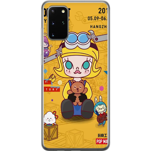 Samsung Galaxy S20+ Läpinäkyvä kuori Leikkitehdas Pop Mart