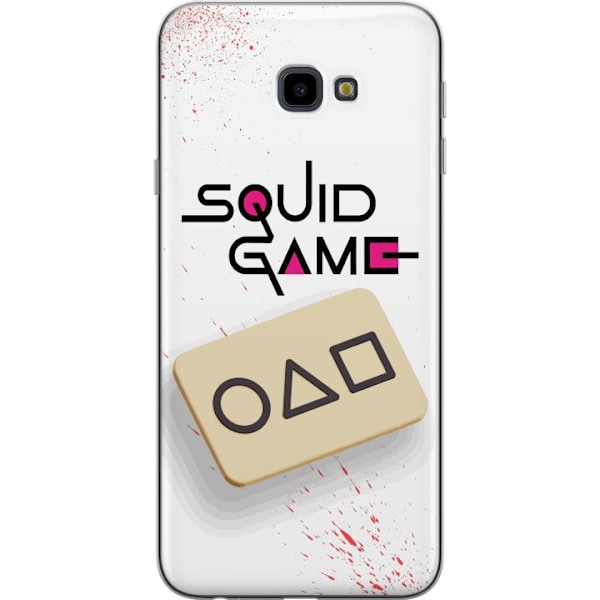 Samsung Galaxy J4+ Läpinäkyvä kuori Squid Game