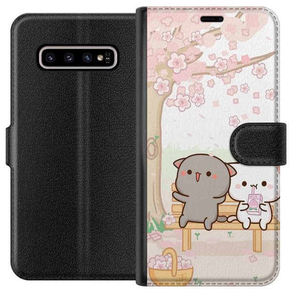 Kompatibelt Lommeboketui til Samsung Galaxy S10+ Søt