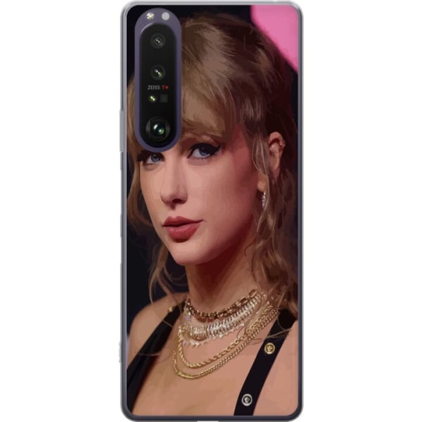 Sony Xperia 1 III Genomskinligt Skal Taylor Swift
