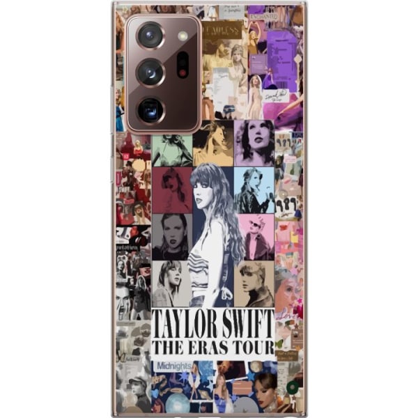 Samsung Galaxy Note20 Ultra Läpinäkyvä kuori Taylor Swift -