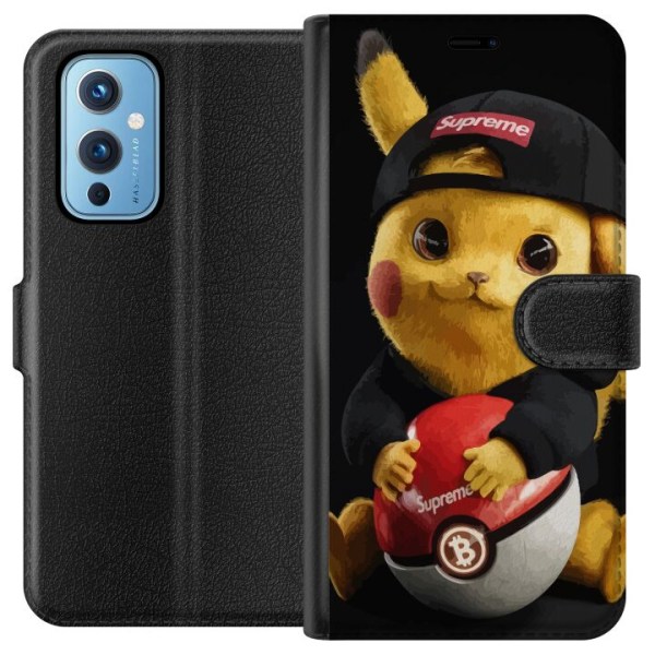 OnePlus 9 Lompakkokotelo Pikachu Supreme