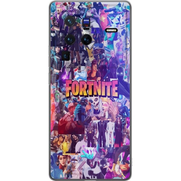 vivo X80 Pro Läpinäkyvä kuori Fortnite