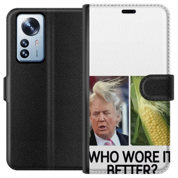 Xiaomi 12 Pro Lompakkokotelo Trump