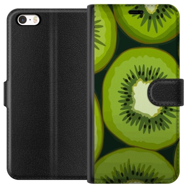 Apple iPhone 5s Plånboksfodral Kiwi