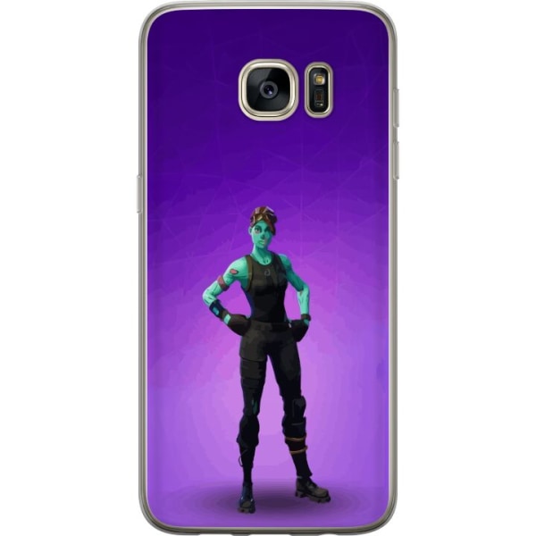 Samsung Galaxy S7 edge Gjennomsiktig deksel Fortnite - Ghoul T