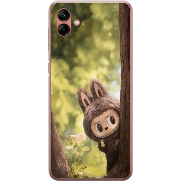 Samsung Galaxy A04 Gennemsigtig cover Labubu Graffiti Vibes
