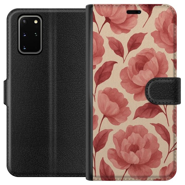 Samsung Galaxy S20+ Plånboksfodral Rose Bloom