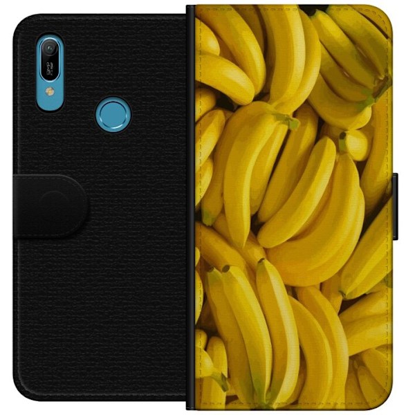 Huawei Y6 (2019) Plånboksfodral Banana Pattern – lekfullt m