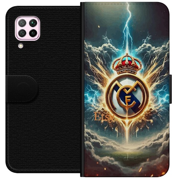 Huawei P40 lite Tegnebogsetui Real Madrid