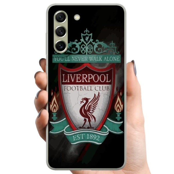 Samsung Galaxy S21 FE 5G TPU Mobilskal Liverpool L.F.C.