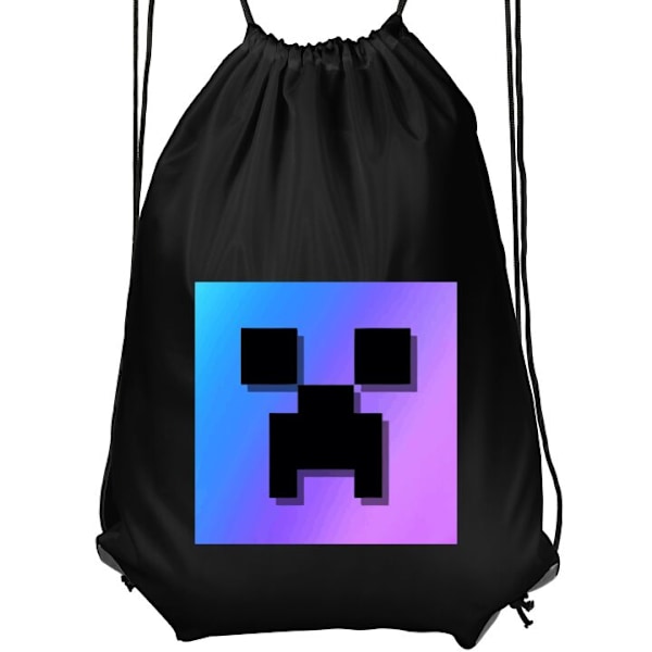 Gympose | Lett Treningspose for Voksne Minecraft svart Voksen