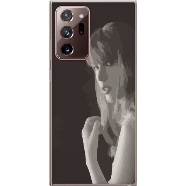 Samsung Galaxy Note20 Ultra Läpinäkyvä kuori Taylor Swift