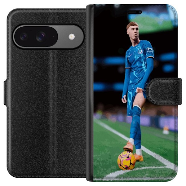 Google Pixel 9 Pro Plånboksfodral Fotboll